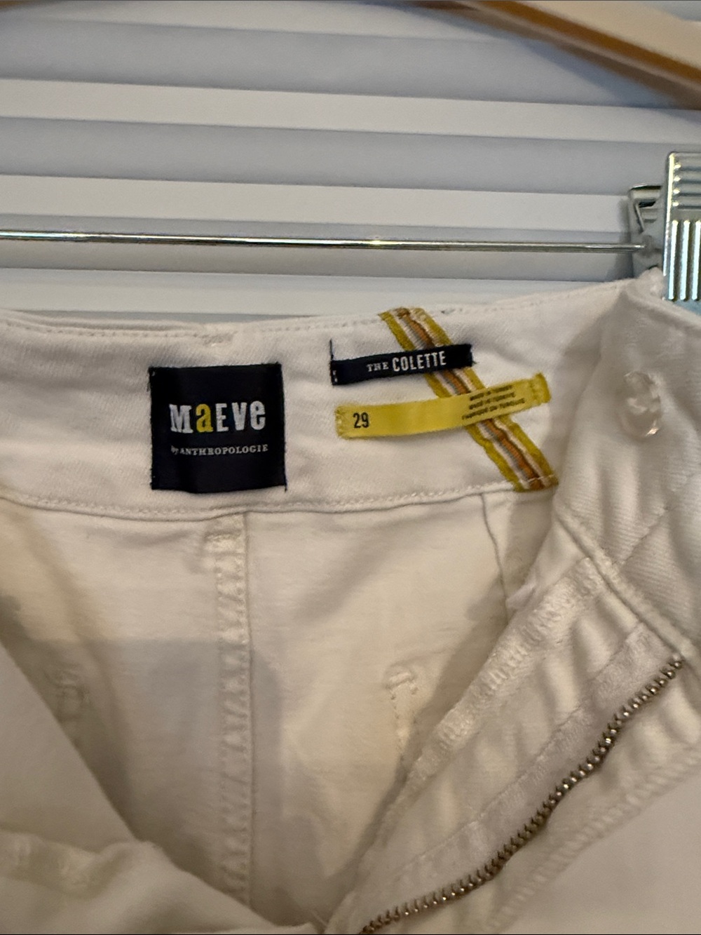 Maeve White Cropped Wide-Leg Jeans - Picture 6 of 6